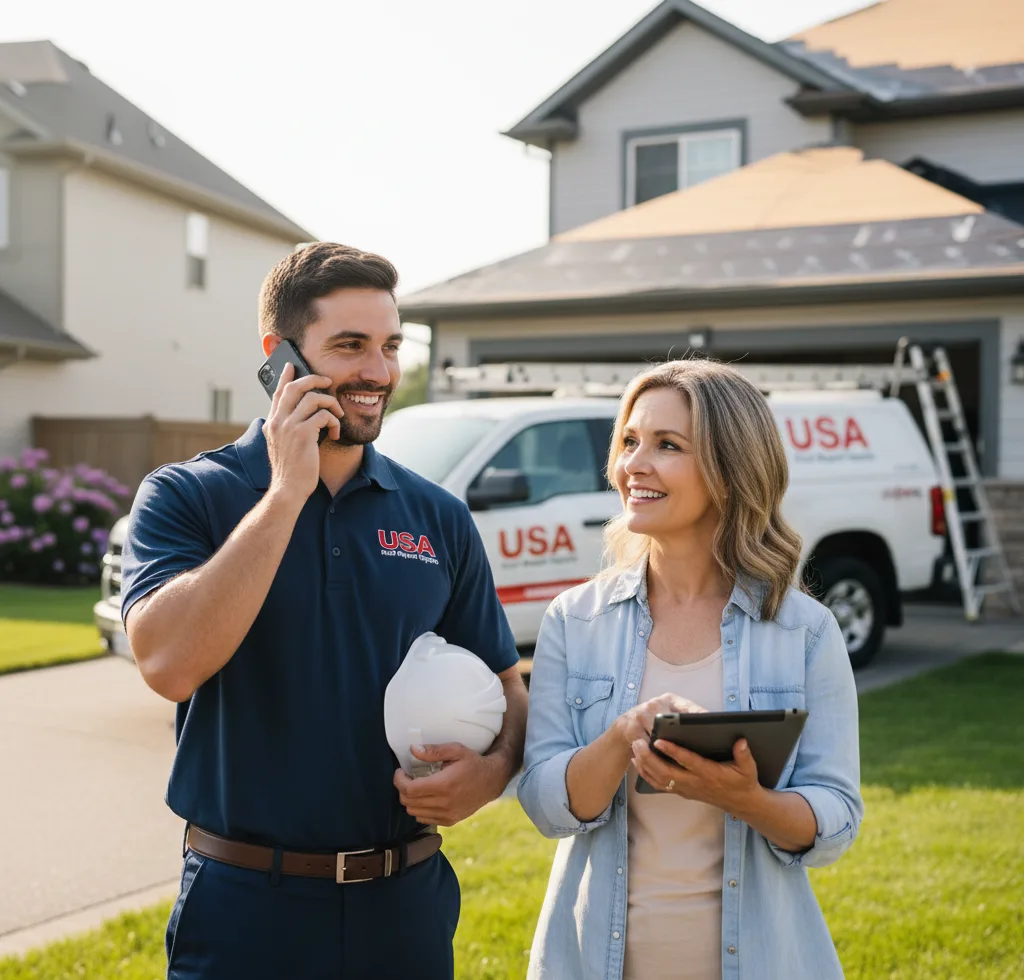 USA Roof Repair Experts customer support in Mclean